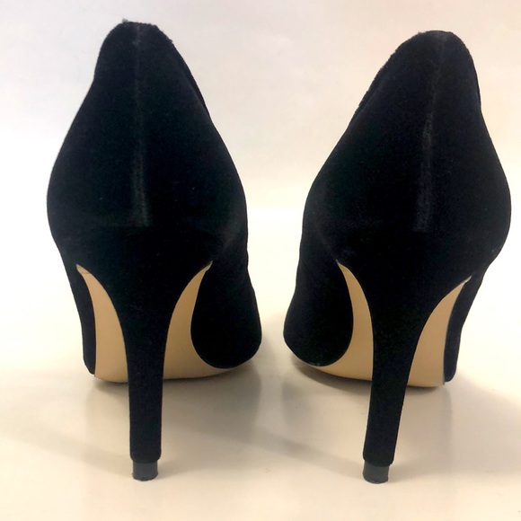 Browns Couture 39.5 Black Velvet High heel leather lining Like new Excellent - Picture 5 of 10
